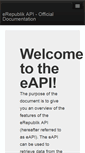 Mobile Screenshot of api.erepublik.com